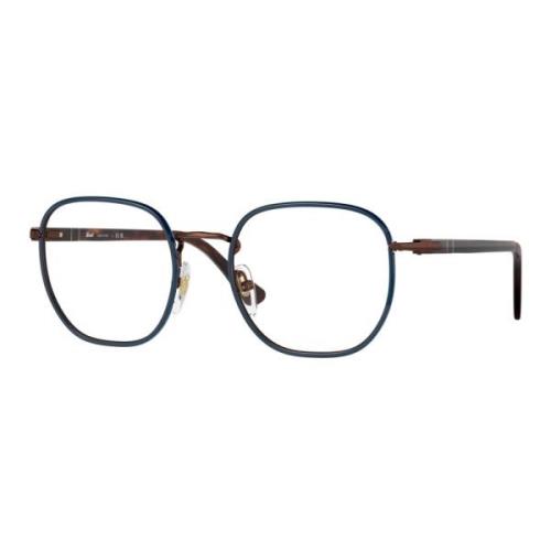 Persol Stiliga Glasögon i Blå Sköldpadda Black, Unisex