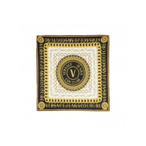 Versace Chain Logo V-Emblem Halsduk Multicolor, Dam