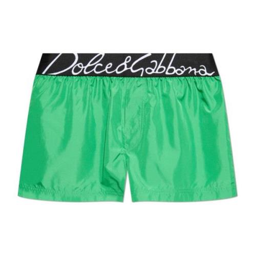 Dolce & Gabbana Badshorts Green, Herr