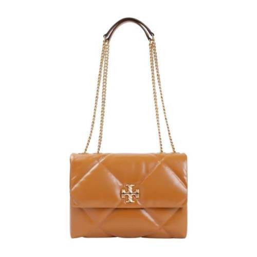 Tory Burch Diamant Konvertibel Väska Brown, Dam