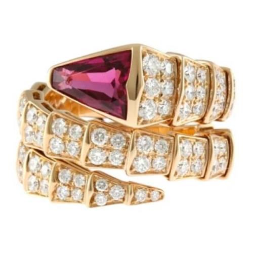 Bvlgari Vintage Pre-owned Roseguld ringar Pink, Dam