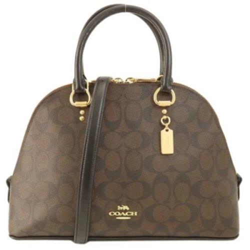 Coach Pre-owned Pre-owned Tyg handvskor Brown, Dam