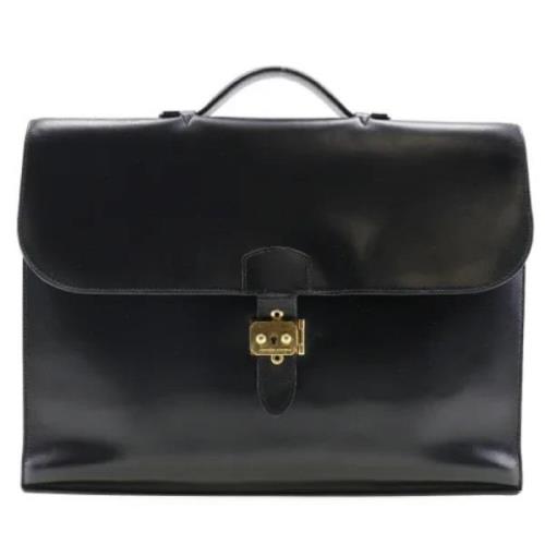 Hermès Vintage Pre-owned Tyg handvskor Black, Dam