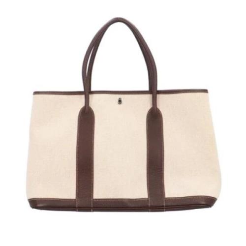 Hermès Vintage Pre-owned Laeder handvskor Beige, Dam