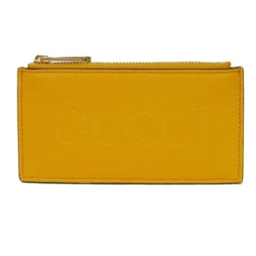 Gucci Vintage Pre-owned Tyg plnbcker Yellow, Herr