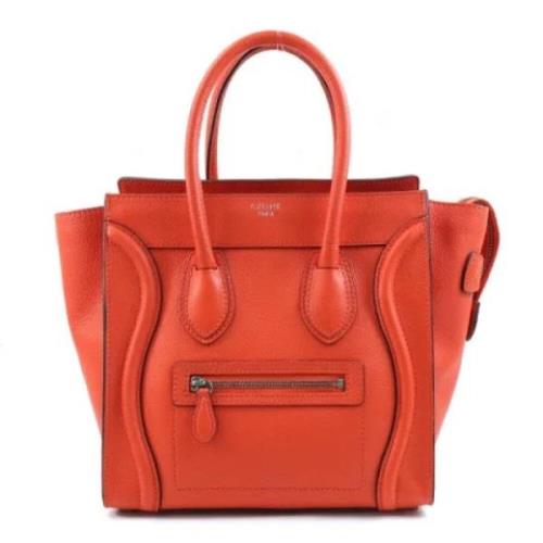 Celine Vintage Pre-owned Laeder celine-vskor Orange, Dam