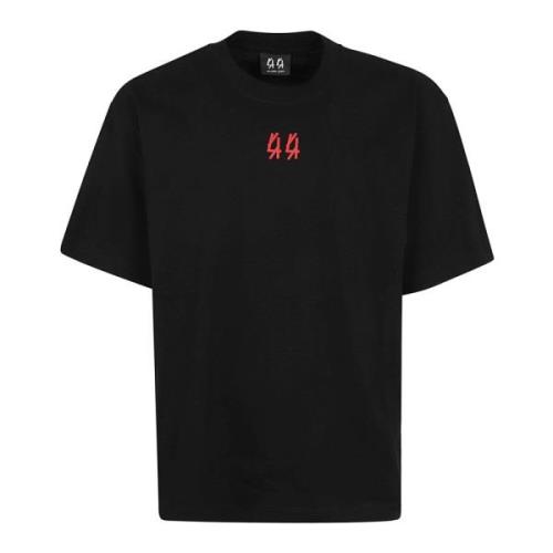 44 Label Group Svarta T-shirts & Polos Aw24 Black, Herr