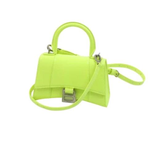 Balenciaga Vintage Pre-owned Laeder handvskor Green, Dam