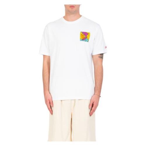 MC2 Saint Barth Sail Tee med Keith Haring Design White, Herr