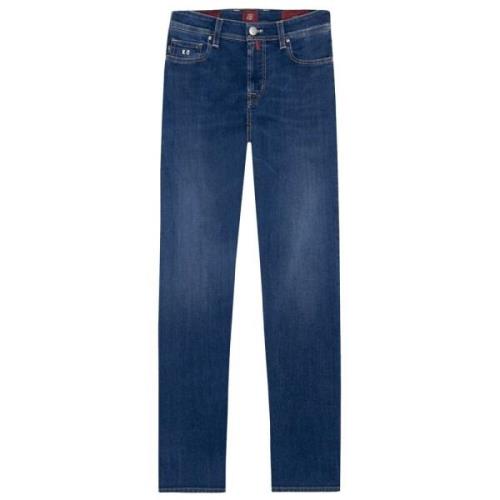 Tramarossa Blå Bomulls Jeans Byxor Blue, Herr