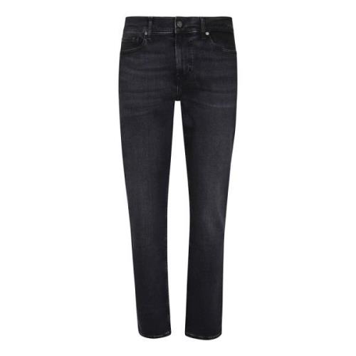 7 For All Mankind Blå Jeans Höst Vinter 2024 Blue, Herr