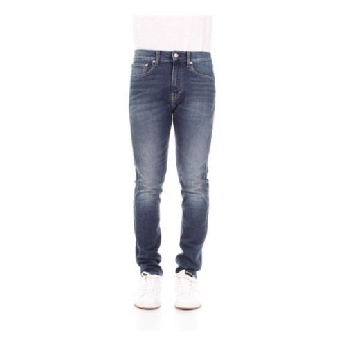 Calvin Klein Blå Skinny Jeans Modern Klassisk Blue, Herr