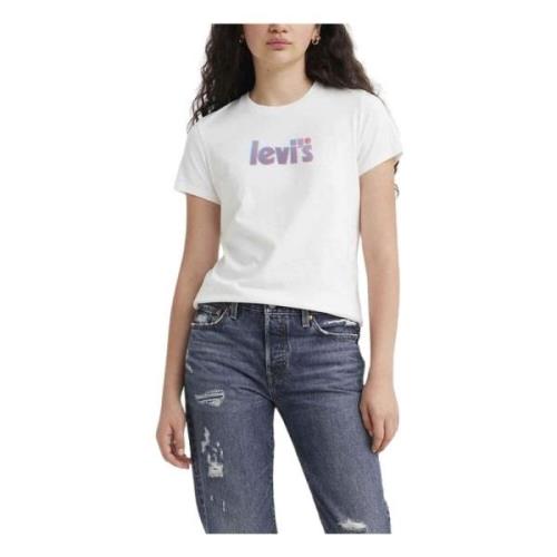 Levi's Den Perfekta T-shirten White, Dam