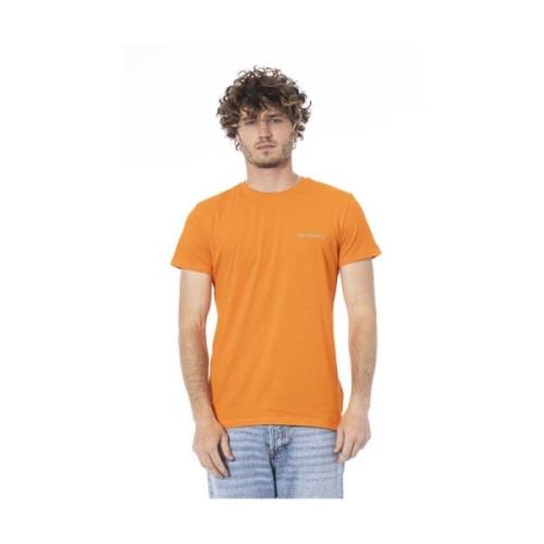 Trussardi Orange Beachwear Logo Print T-shirt Orange, Herr