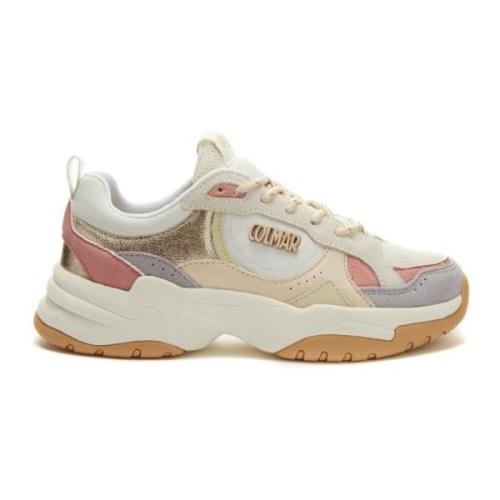 Colmar Rosa Sneakers Tess Venus Multicolor, Dam