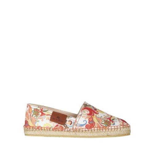 Etro Vita Blommönster Espadrillos Skor Multicolor, Dam