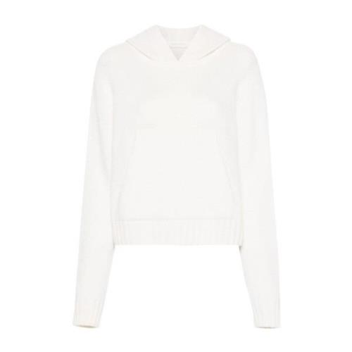 Palm Angels Stiliga Sweaters Kollektion White, Dam