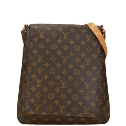 Louis Vuitton Vintage Pre-owned Canvas louis-vuitton-vskor Brown, Dam