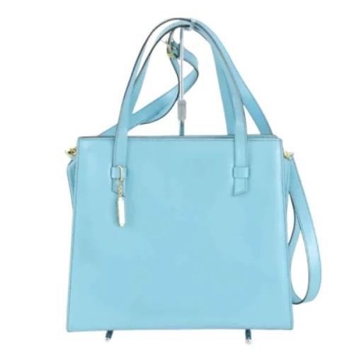 Celine Vintage Pre-owned Laeder totevskor Blue, Dam