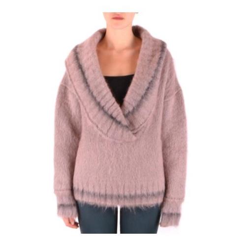 Peuterey Stickade kläder Sweaters Pink, Dam