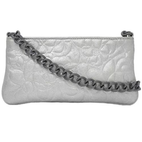 Chanel Vintage Pre-owned Tyg chanel-vskor White, Dam