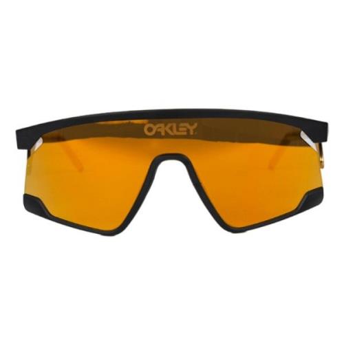 Oakley Metall solglasögon i svart och guld Black, Unisex