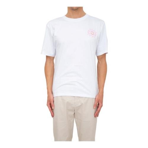 Gcds Casual Bomull T-shirt White, Herr