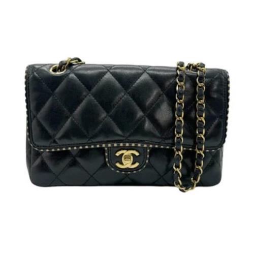 Chanel Vintage Pre-owned Laeder chanel-vskor Black, Dam