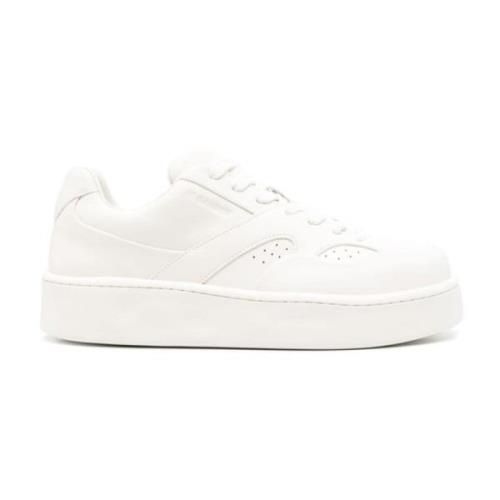 Jil Sander Vita Sneakers med Panel Design White, Herr