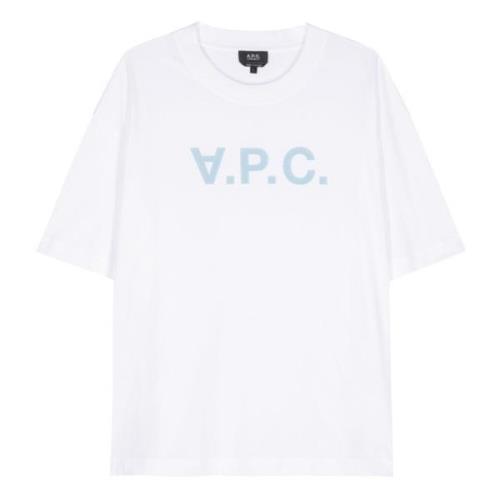 A.p.c. Velvet VPC Vit T-shirts och Polos White, Dam