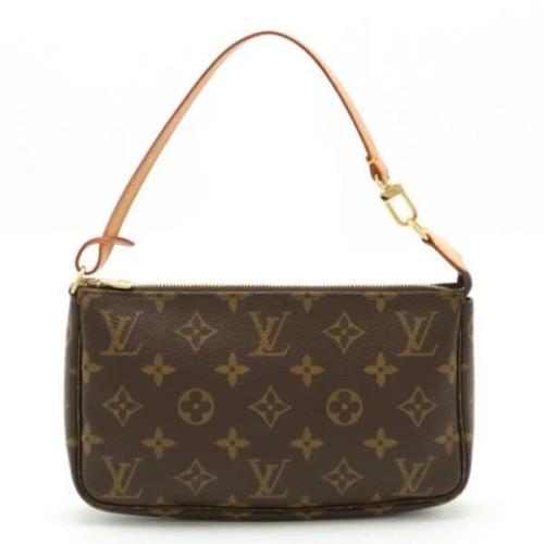 Louis Vuitton Vintage Pre-owned Canvas louis-vuitton-vskor Brown, Dam