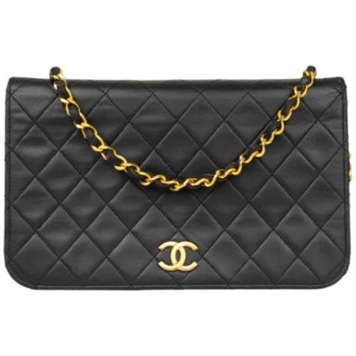 Chanel Vintage Pre-owned Laeder handvskor Black, Dam