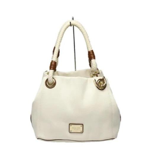 Michael Kors Pre-owned Pre-owned Tyg totevskor Beige, Dam