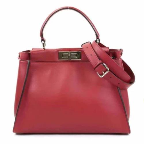 Fendi Vintage Pre-owned Tyg fendi-vskor Red, Dam