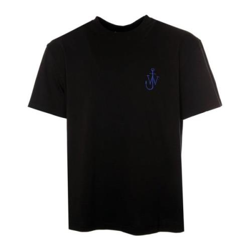 JW Anderson Ankare Broderi Baktryck T-shirt Black, Herr