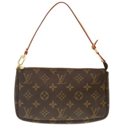 Louis Vuitton Vintage Pre-owned Canvas louis-vuitton-vskor Brown, Dam