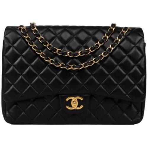 Chanel Vintage Pre-owned Laeder handvskor Black, Dam