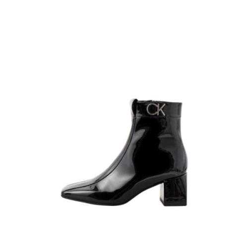 Calvin Klein Stiliga Ankelboots för Kvinnor Black, Dam