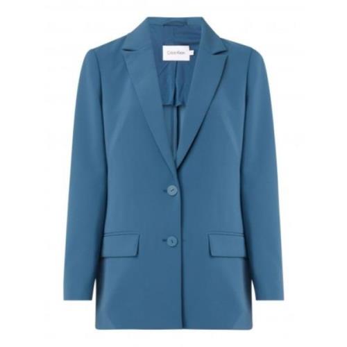 Calvin Klein Lyft din garderob med snygg blazer Blue, Dam