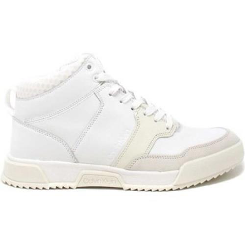 Calvin Klein Högkrags sneakers White, Herr