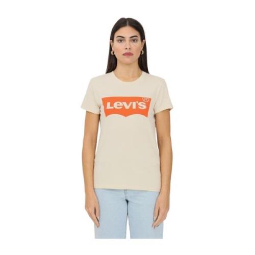 Levi's T-shirt Beige, Dam