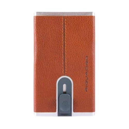 Piquadro Orange Kompakt Plånbok med RFID-skydd Orange, Herr
