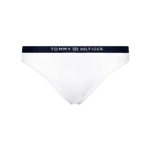 Tommy Hilfiger Kostym Glidningar Uw0Uw02710 YBR White, Dam