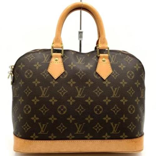 Louis Vuitton Vintage Pre-owned Tyg louis-vuitton-vskor Brown, Dam