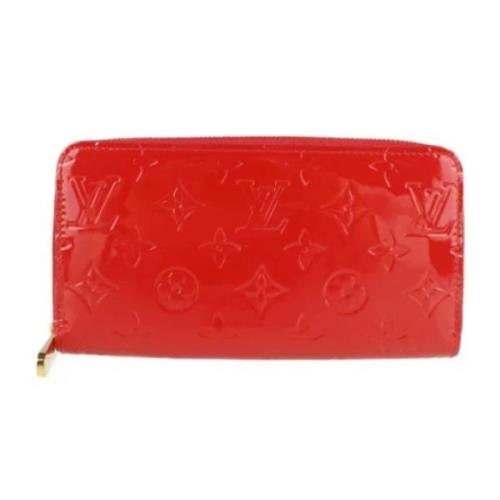 Louis Vuitton Vintage Pre-owned Tyg plnbcker Red, Dam