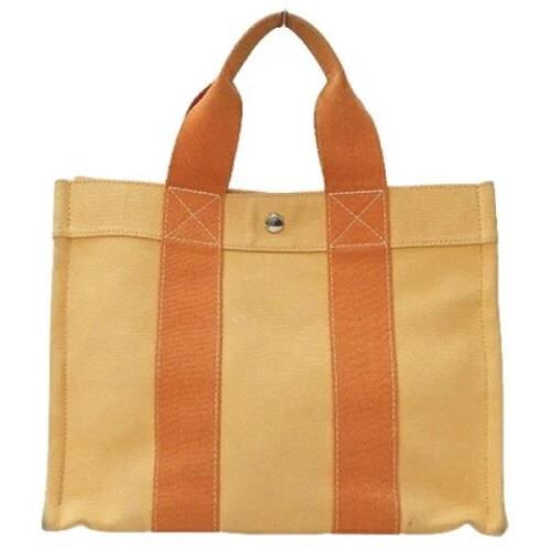 Hermès Vintage Pre-owned Tyg handvskor Yellow, Dam