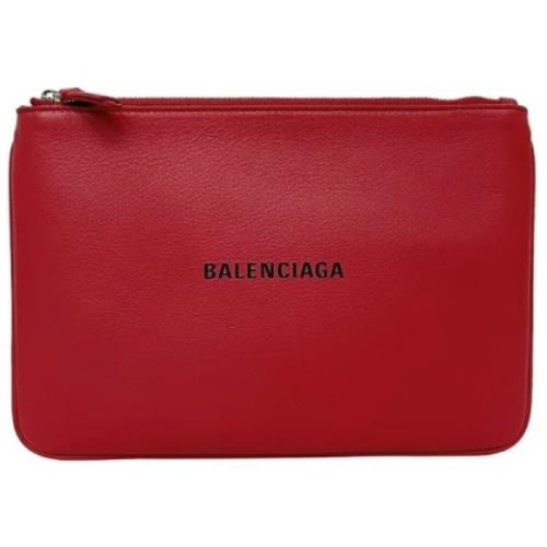 Balenciaga Vintage Pre-owned Tyg balenciaga-vskor Red, Dam