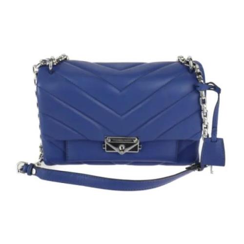 Michael Kors Pre-owned Pre-owned Tyg axelremsvskor Blue, Dam