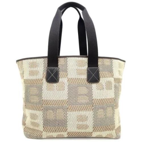 Bally Pre-owned Pre-owned Tyg totevskor Beige, Dam