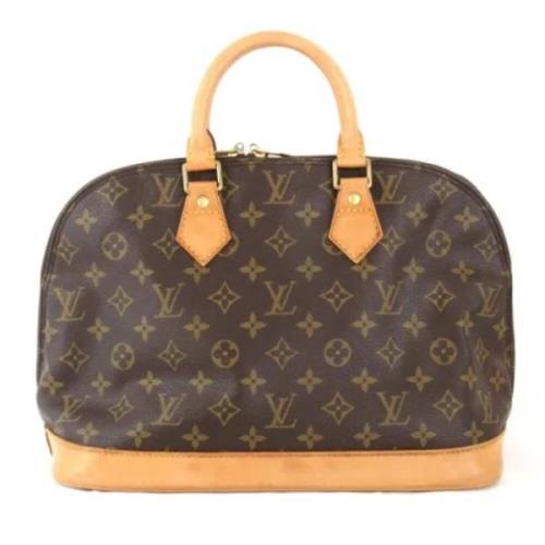 Louis Vuitton Vintage Pre-owned Tyg louis-vuitton-vskor Brown, Dam